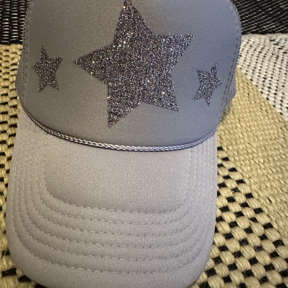 UNSWEETENED NEW YORK Stars Grey Trucker Hat